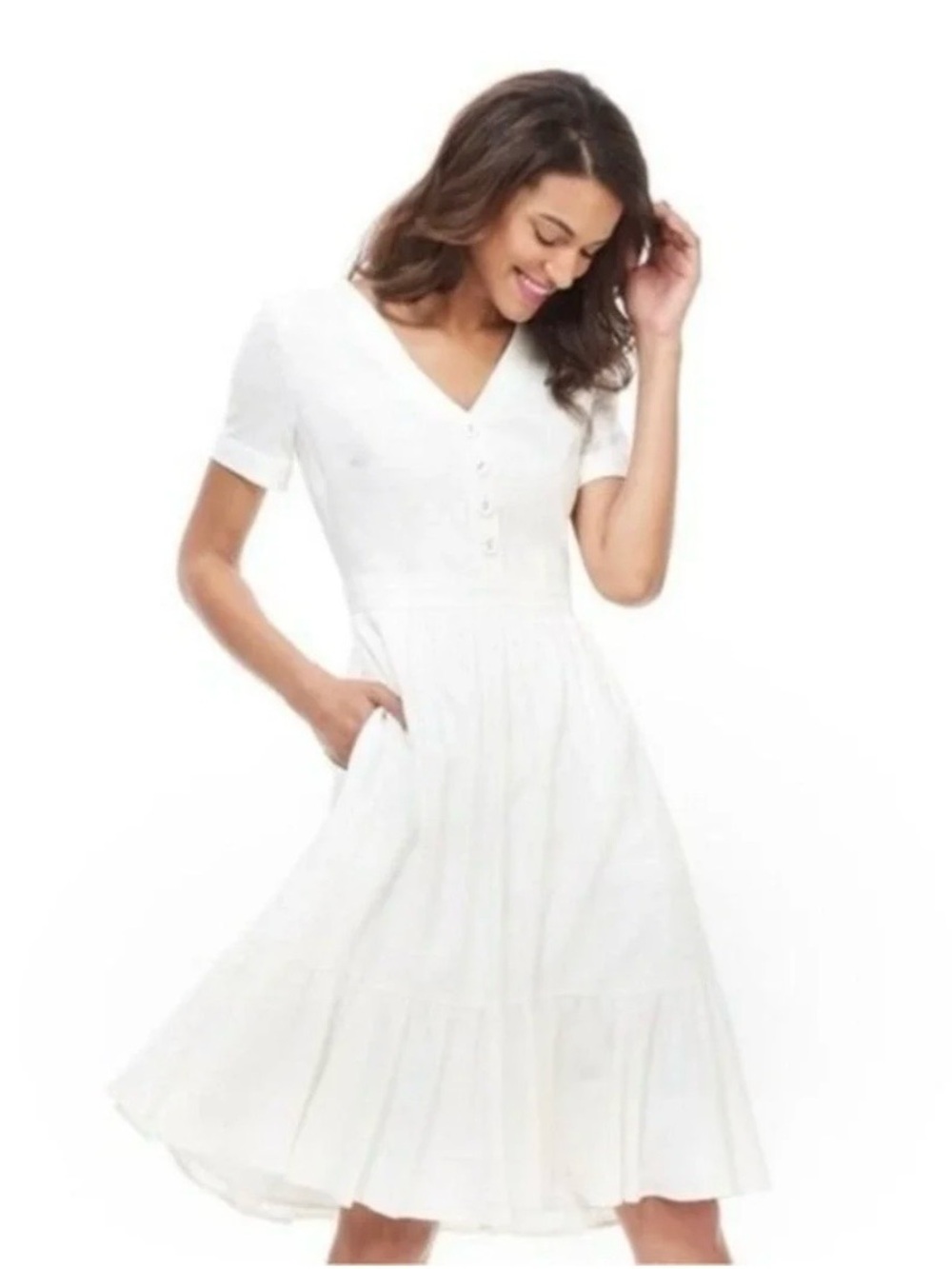 Gal Meets Glam White Dress